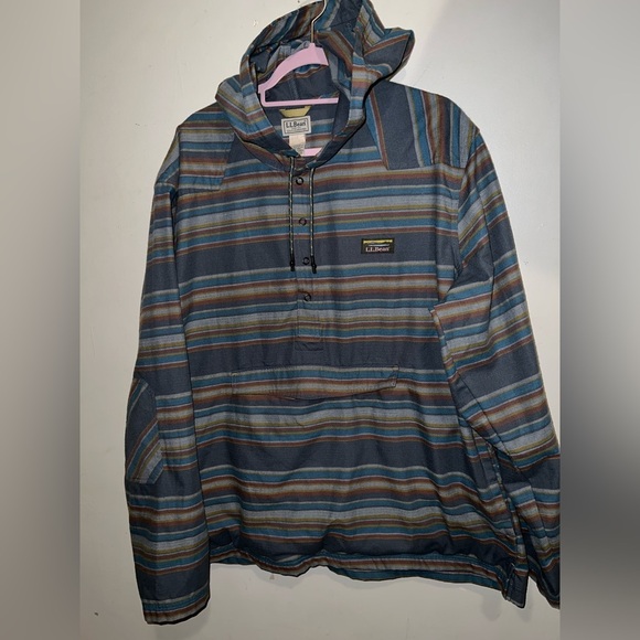 NWOT L.L.Bean Men's Katahdin Performance Flannel
Anorak Hoodie - Picture 8 of 12
